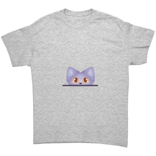 Purple Cat T-Shirt (Original Design From IvyDragonDesigns)