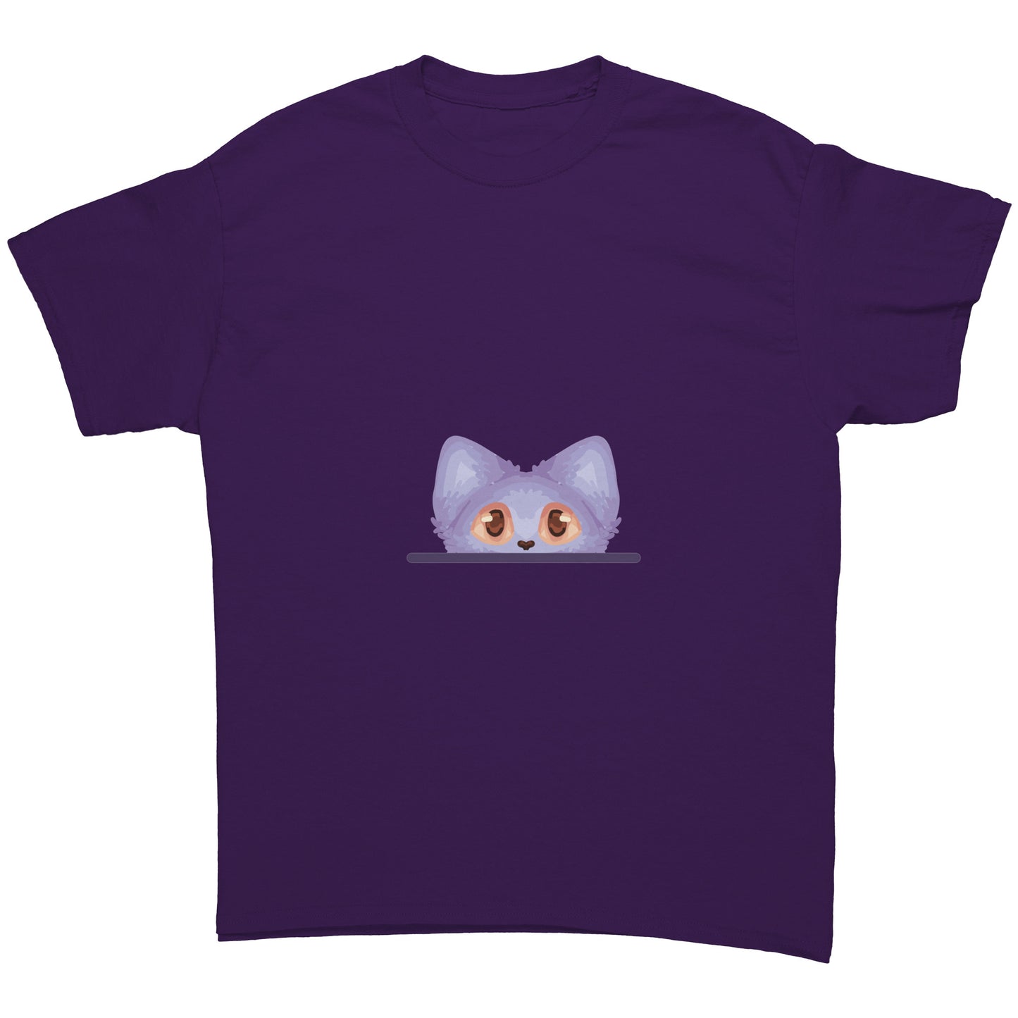 Purple Cat T-Shirt (Original Design From IvyDragonDesigns)