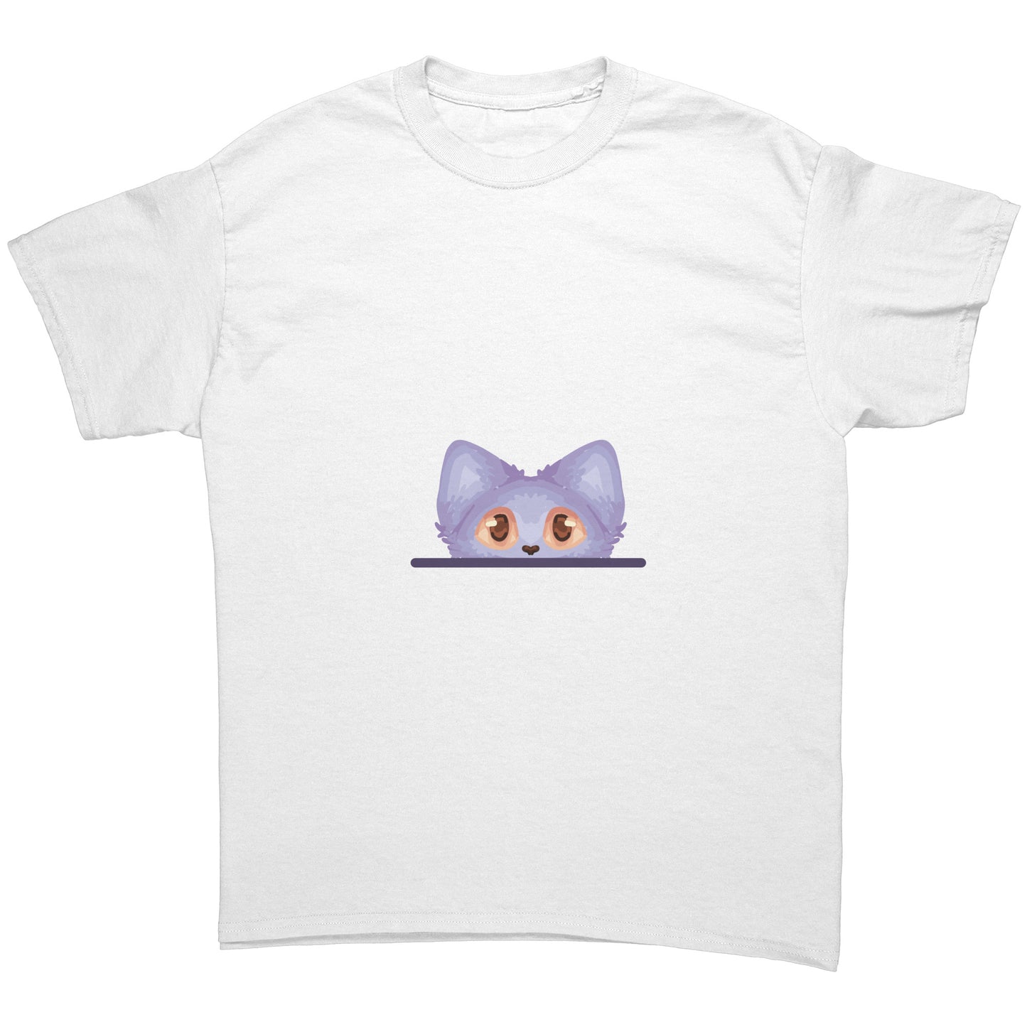 Purple Cat T-Shirt (Original Design From IvyDragonDesigns)